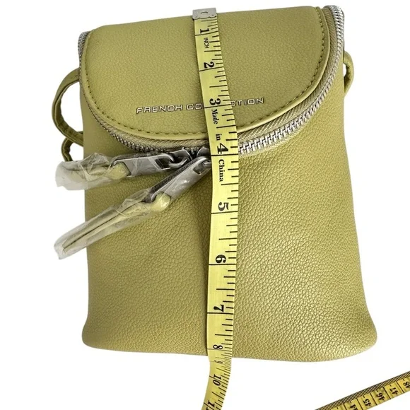 FRENCH CONNECTION Crossbody Handbag Purse Green Wasabi Women NWT $78 - Picture 13 of 14
